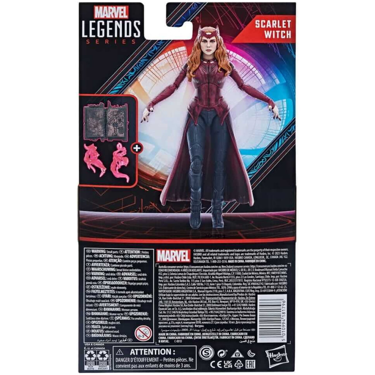 Marvel Legends Doctor Strange in the Multiverse of Madness Scarlet Witch Action Figure 15cm - Image 5