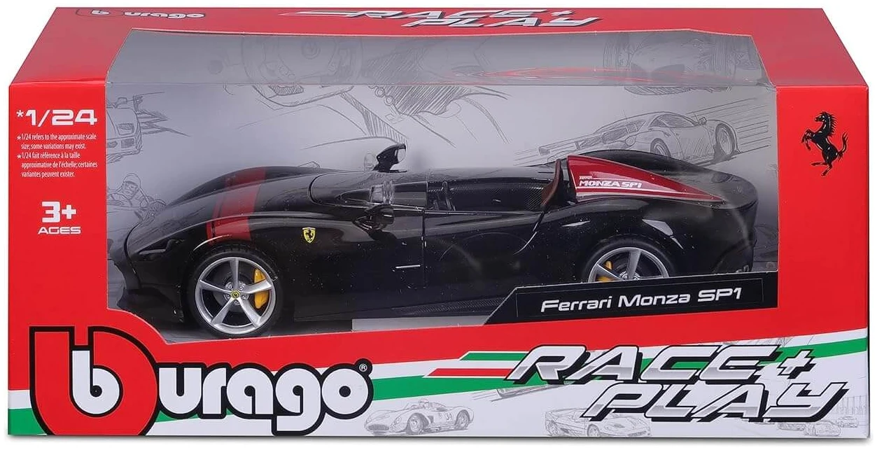 1 Ferrari monza sp1 bburago 1/24 - Image 1