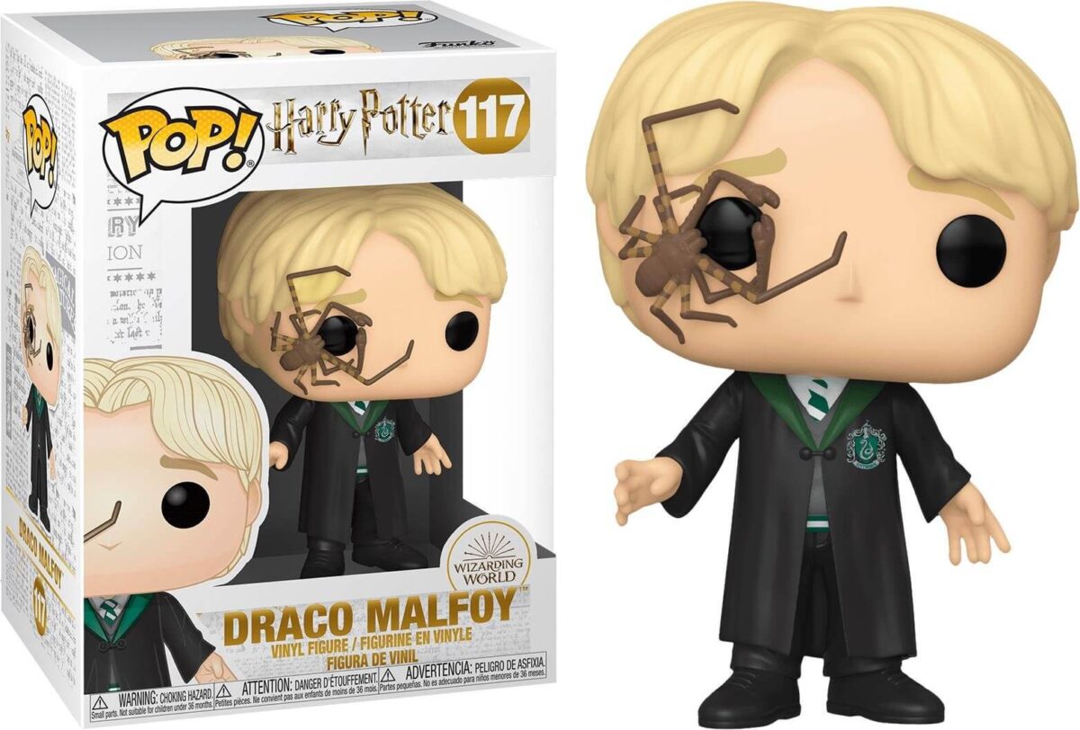 Funko POP Harry Potter - Malfoy with Whip Spider #117 - Image 1