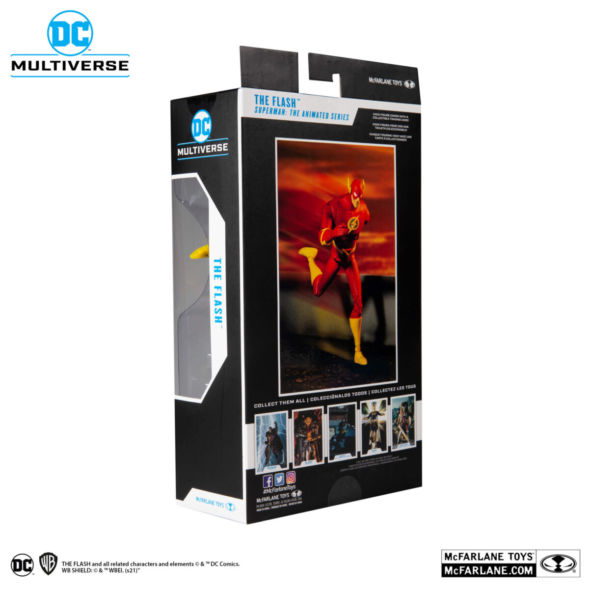 DC Multiverse The Flash (Superman: The Animated Series)  Action Figure 18cm - Image 4
