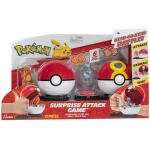 Pokemon Surprise Attack Game Charmander #1 with Poke Ball vs. Riolu with Repeat Ball
