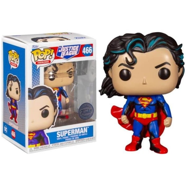    figoura funko pop dc heroes justice league superman  exclusive x