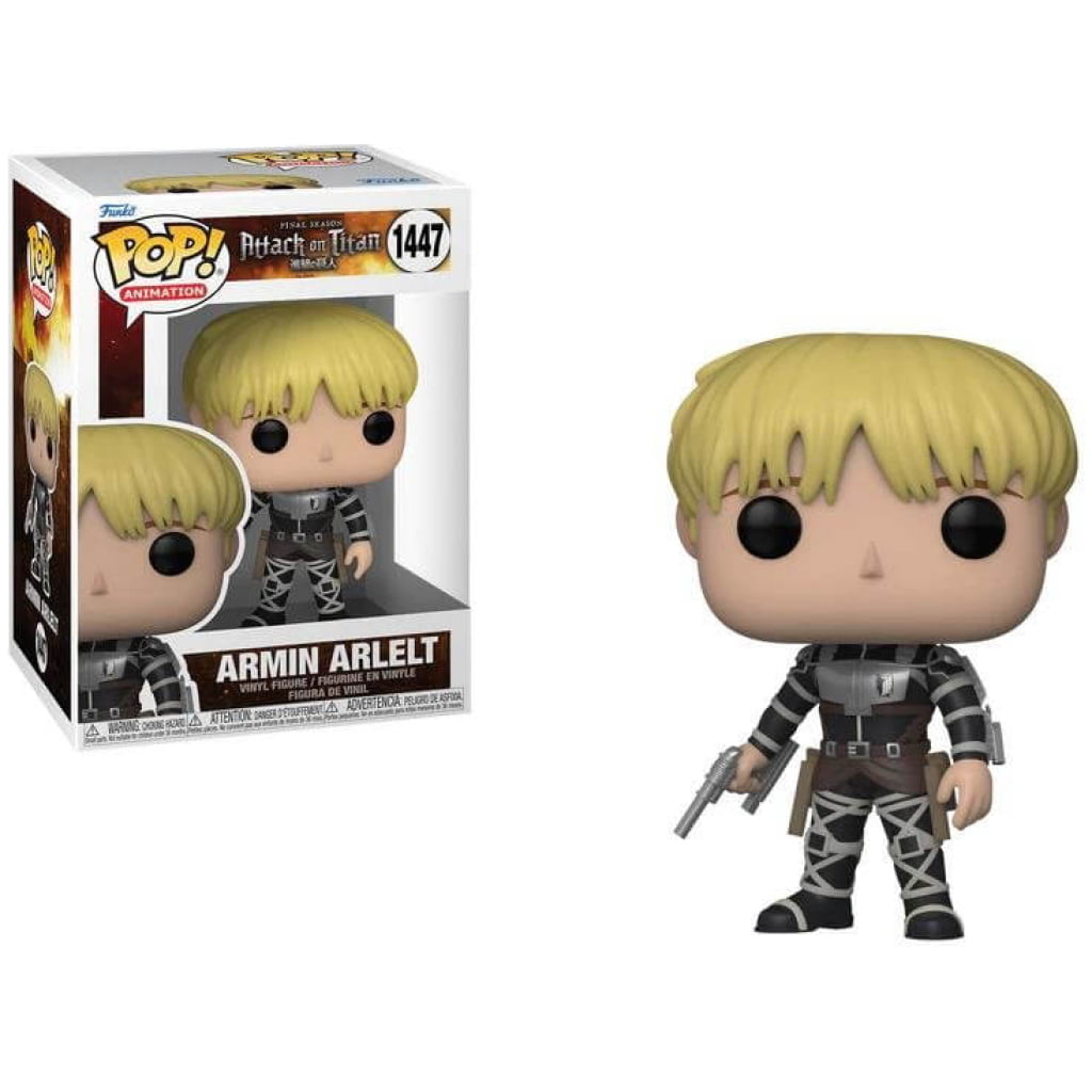    figoura funko pop attack on titan armin arlelt  x