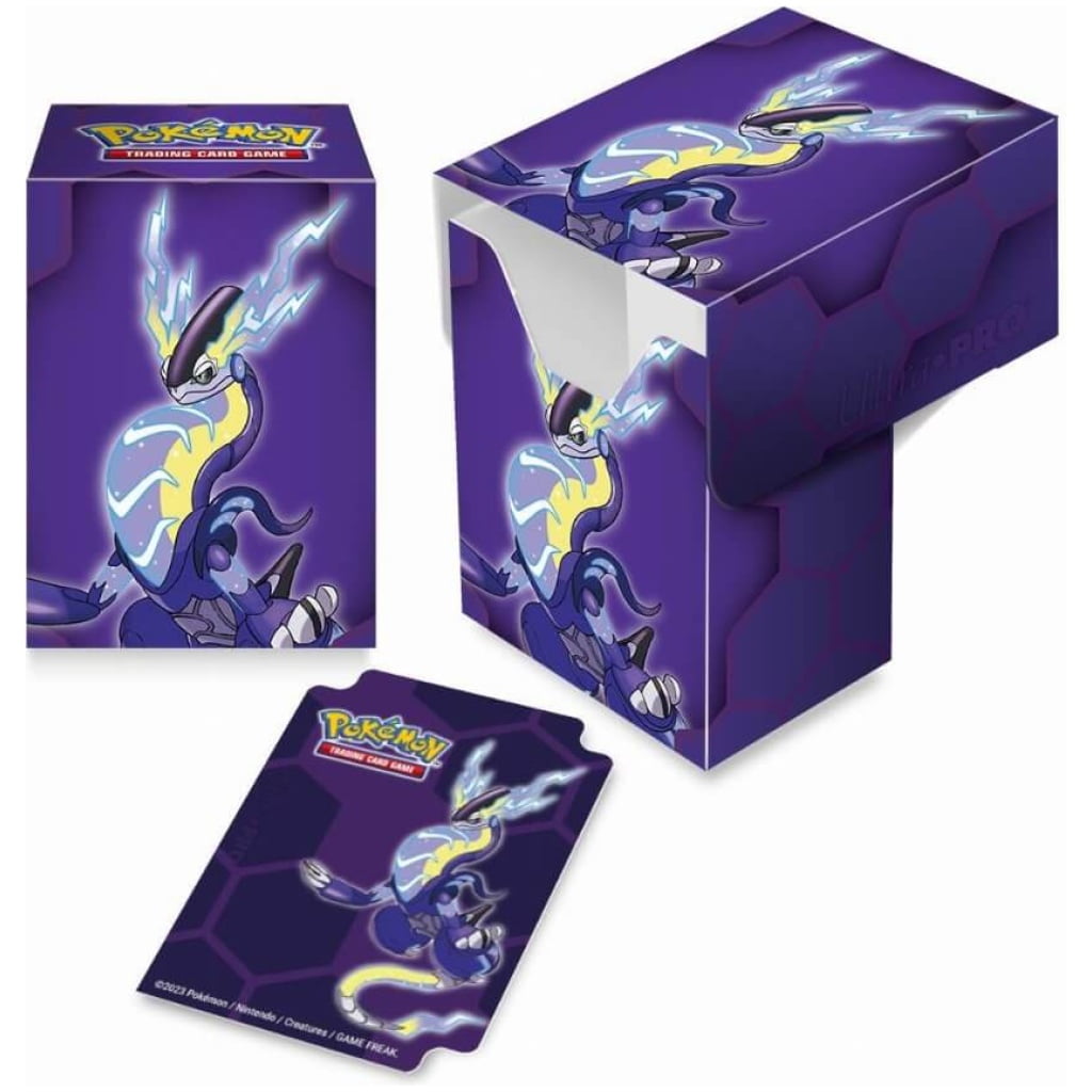    ultra pro full view deck box pokemon miraidon x