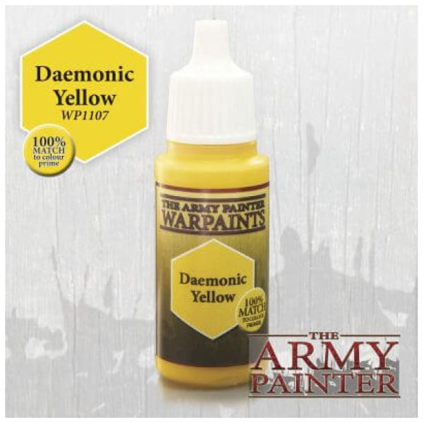 THE ARMY PAINTER - WARPAINTS DAEMONIC YELLOW 18ml
