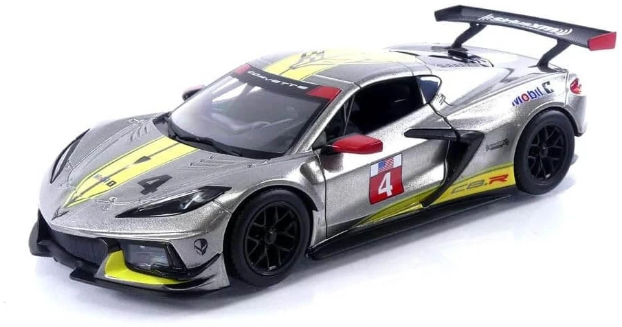 51gc7dhC64L._AC_SL1000_ chevrolet corvette c8.r 2020 bburago 1:24 - Image 1
