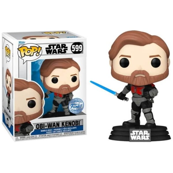 Funko POP Star Wars Clone Wars - Obi-Wan Kenobi #599 special edition