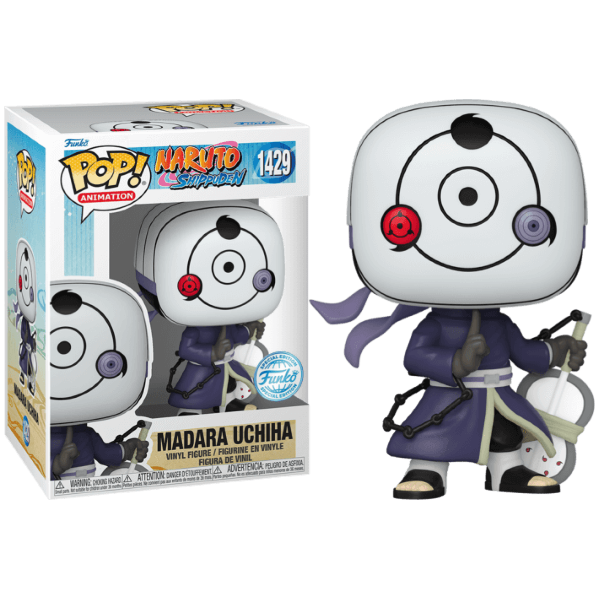 Funko POP Naruto Shippuden - Madara Uchiha #1429 special edition - Image 1