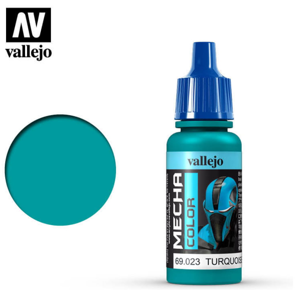 mecha color vallejo turquoise  x