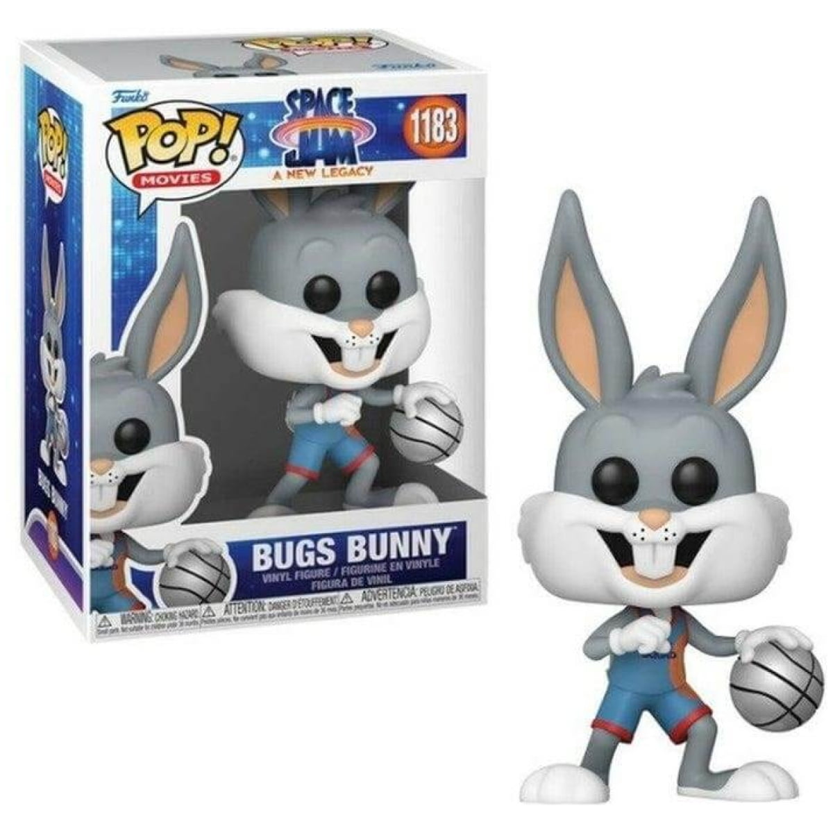 Funko POP NBA Space Jam 2 - Bugs Dribbling #1183 - Image 1