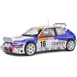 Peugeot 306 Maxi Night Version White Rallye Montecarlo 1998  Solido 1/18