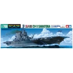 U.S. Navy Aircraft Carrier CV-3 Saratoga 1944-1945 tamiya 1/700