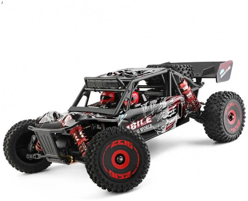 1 BRUSHLESS RC BAJA V2 BUGGY RTR 4WD 2.4HGZ wl toys 1:12 124016 - Image 1