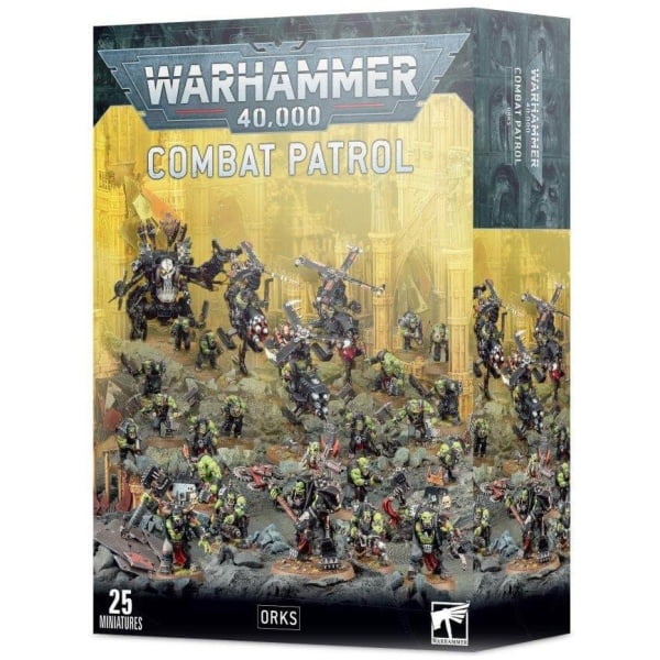    warhammer  orks combat patrol x