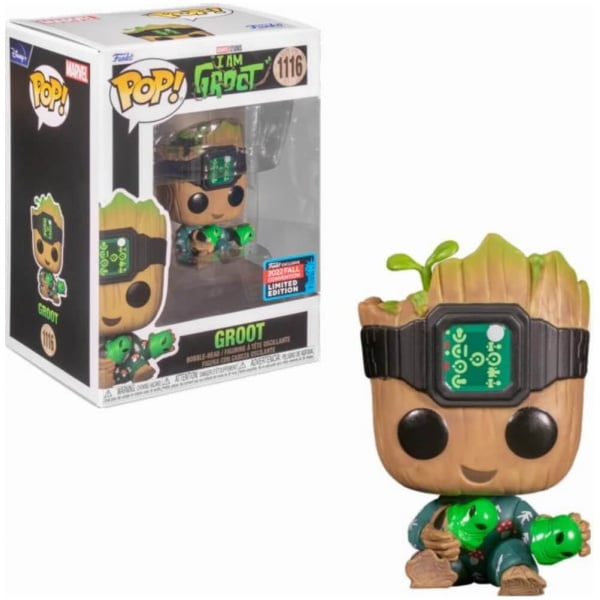    figoura funko pop marvel i am groot groot  nycc  exclusive x