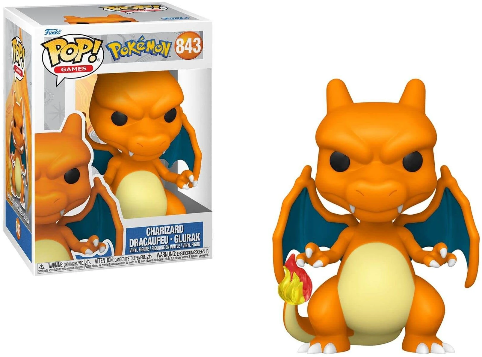 241810-0-0000-figoura-funko-pop-pokemon-charizard-843 Funko POP Pokemon - Charizard #843 - Image 1