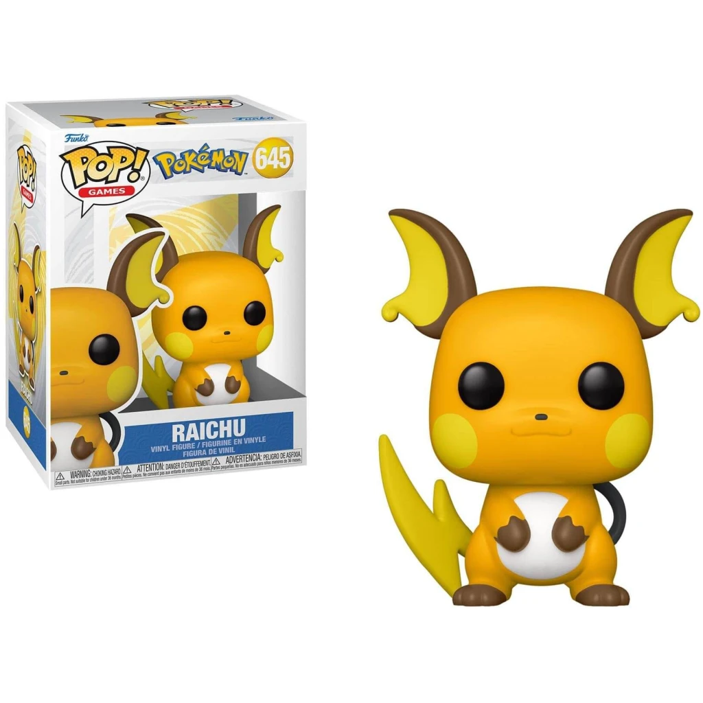    figoura funko pop pokemon raichu  x