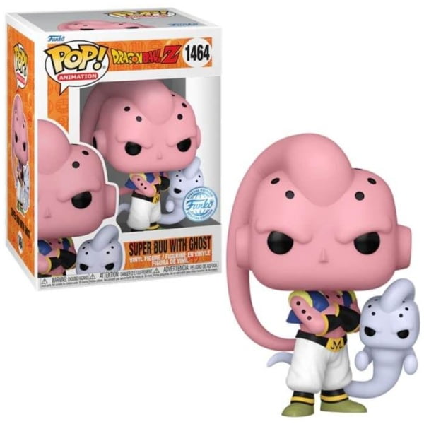    figoura funko pop dragon ball z super buu with ghost  exclusive x