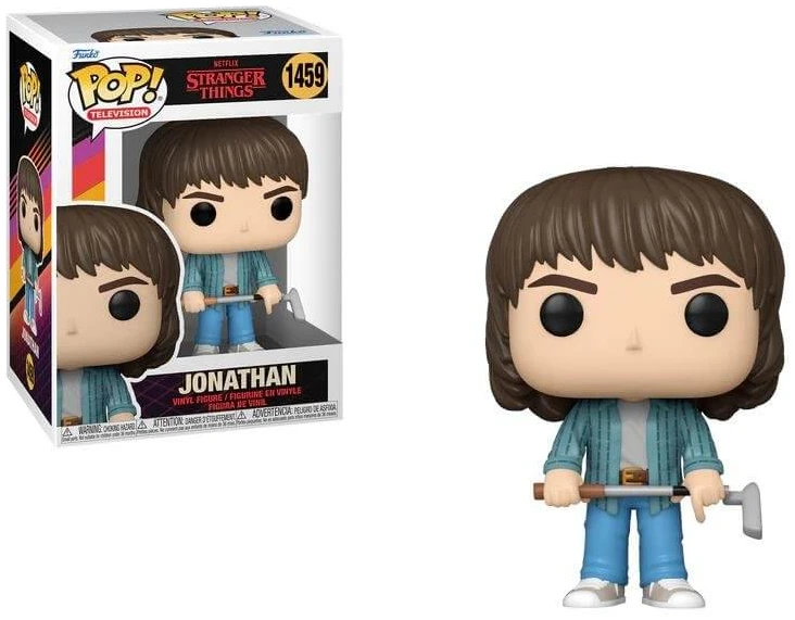 252176-0-0000-figoura-funko-pop-stranger-things-jonathan-with-golf-club-1459 Funko POP Stranger Things - Jonathan (with Golf Club) #1459 - Image 1