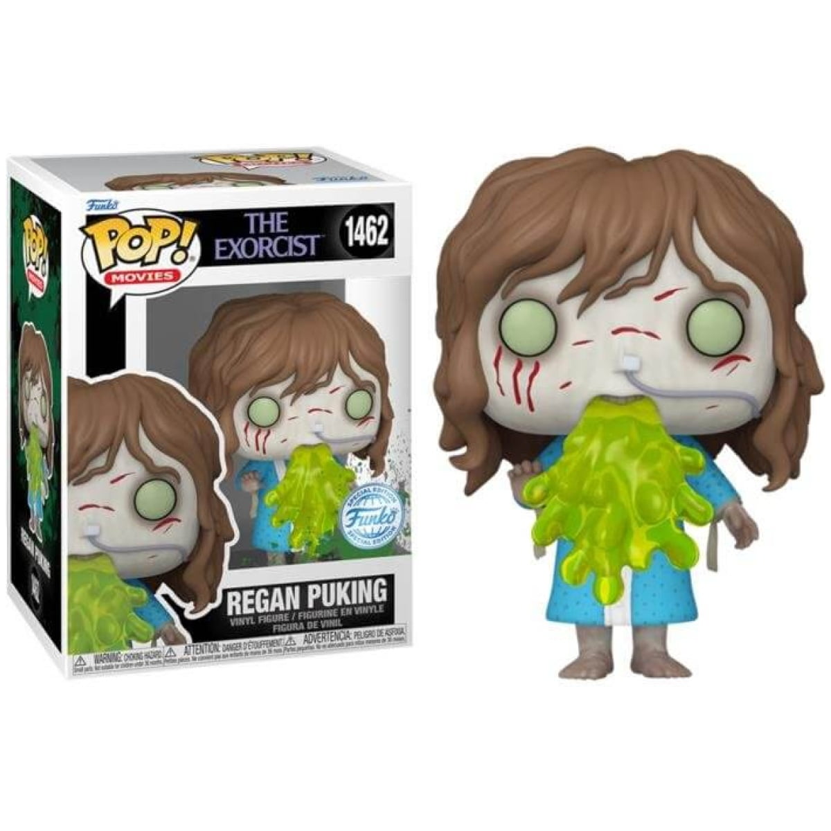 Funko POP The Exorcist - Regan Puking (Translucent) #1462 special edition - Image 1
