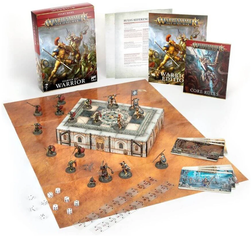 60010299029_EngAoSWarriorLead WARHAMMER AGE OF SIGMAR - WARRIOR STARTER SET - Image 1
