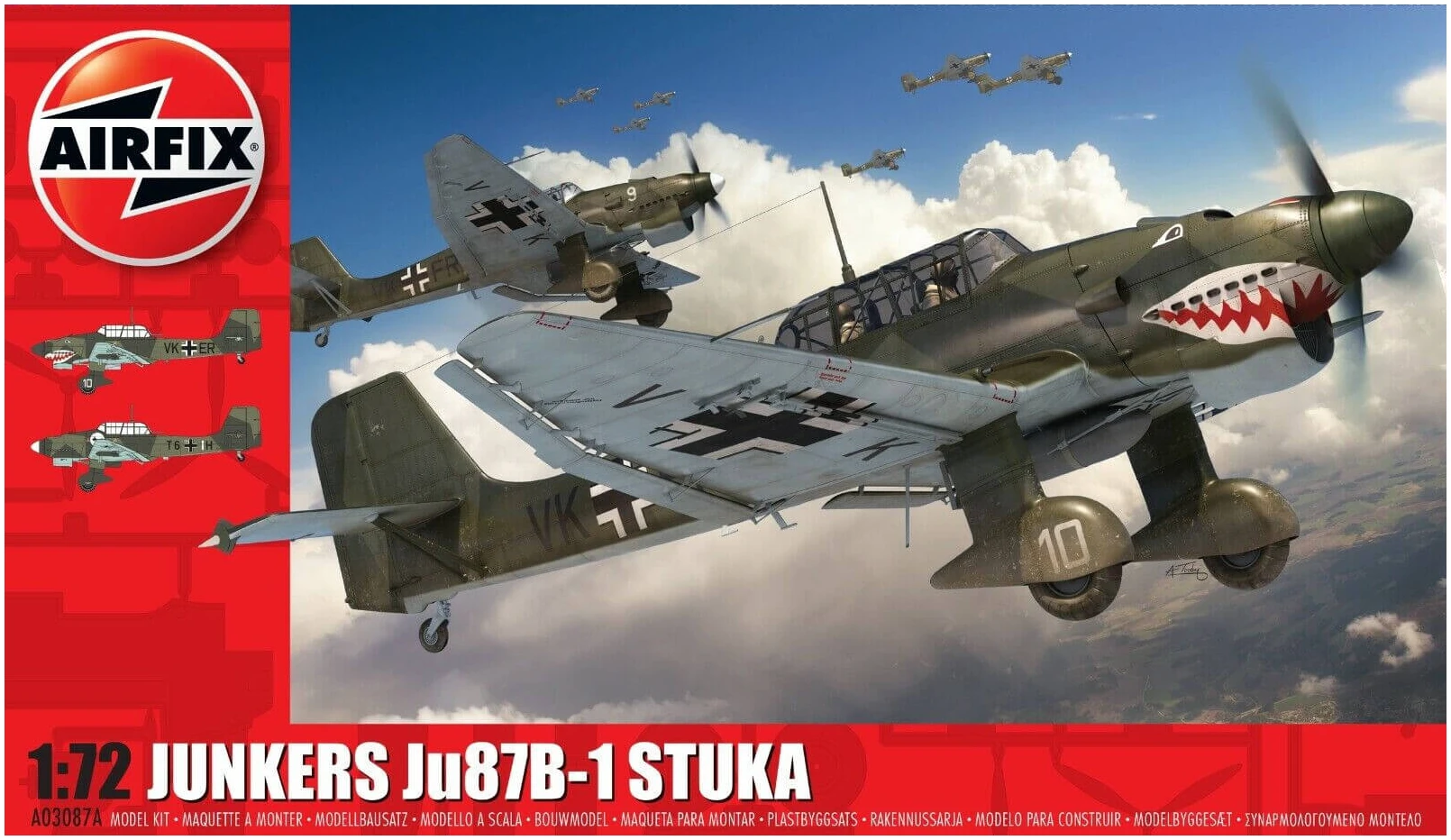 a03087a Junkers Ju87 B-1 Stuka airfix 1:72 - Image 1