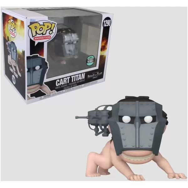 Funko POP Attack on Titan - Cart Titan #1290 Supersized (Specialty Series)
