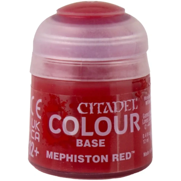 games workshop base mephiston red x