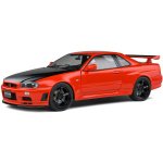 nissan skyline r gt r active red   x