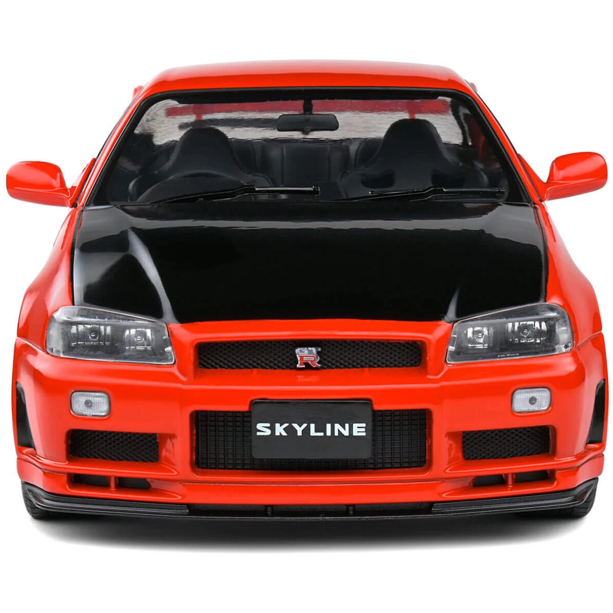 Nissan Skyline (R34) GT-R Active Red 1999 Solido 1/18 - Image 2