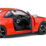 nissan skyline r gt r active red   x