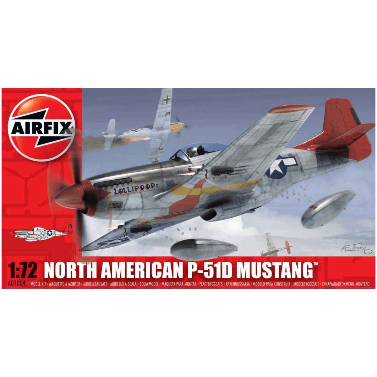 North American P-51D Mustang airfix 1/72 - Image 1