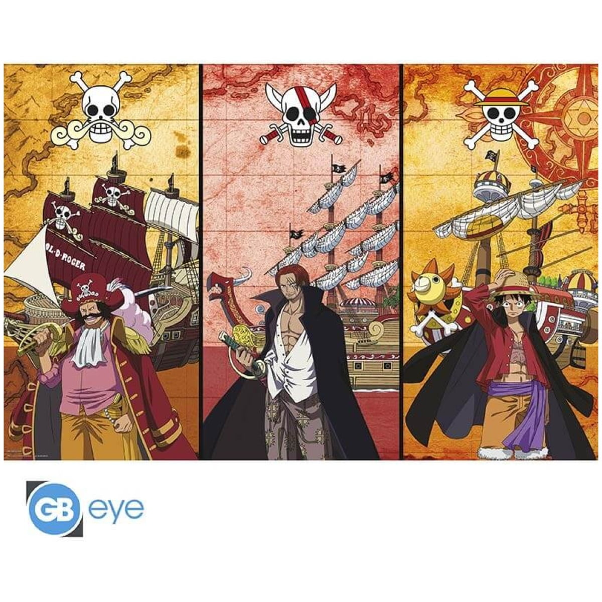 One Piece - Captains Poster (92x61cm) - Image 1