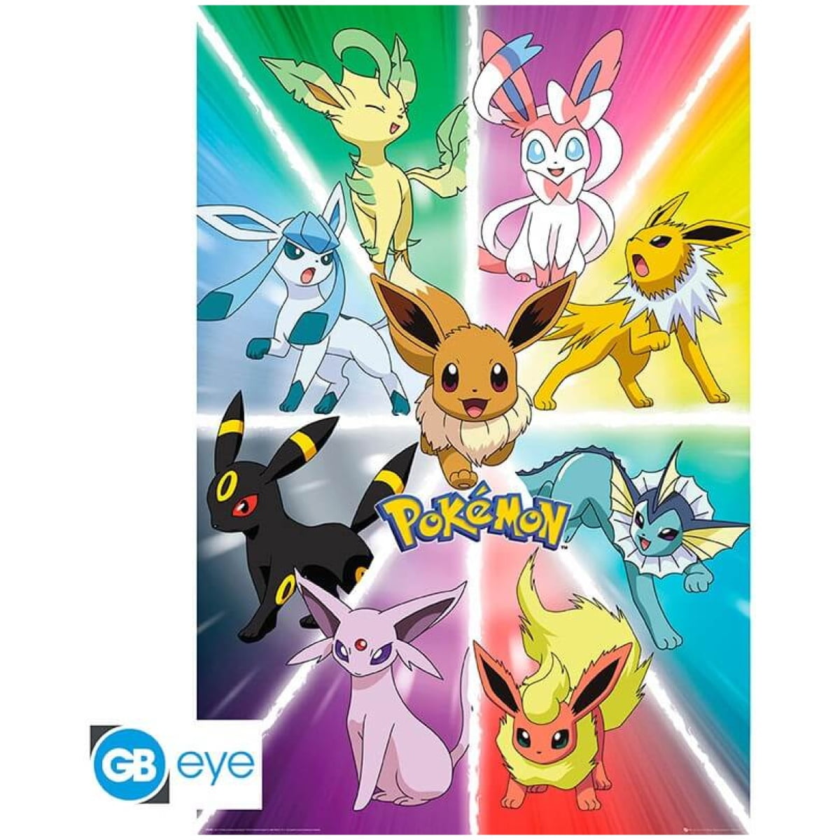 Pokemon - Eevee Evolution Poster (61x92cm) - Image 1