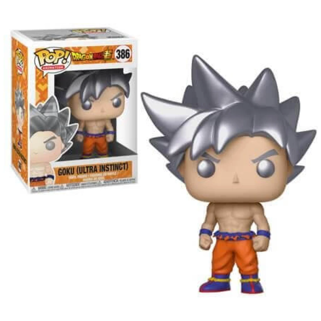    figoura funko pop dragon ball super goku ultra instinct  x