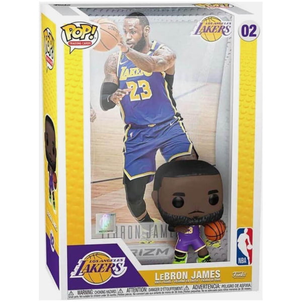  funko pop trading cards nba lebron james  x