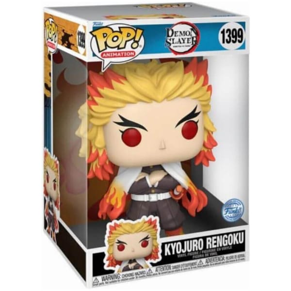 Funko POP Demon Slayer Kimetsu no Yaiba - Kyojuro Rengoku #1399 Jumbosized special edition
