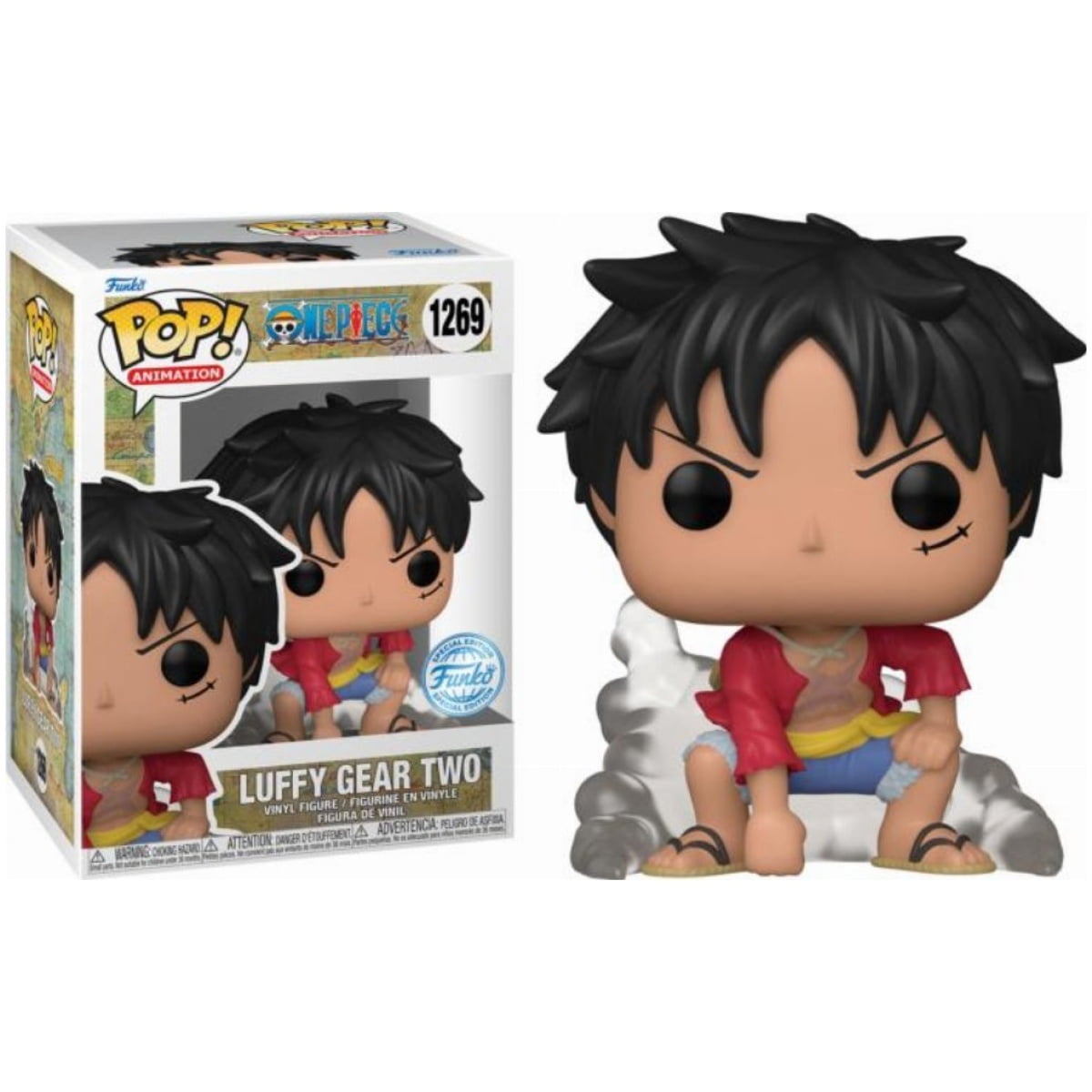 Funko POP One Piece - Luffy Gear Two #1269 special edition - Image 1