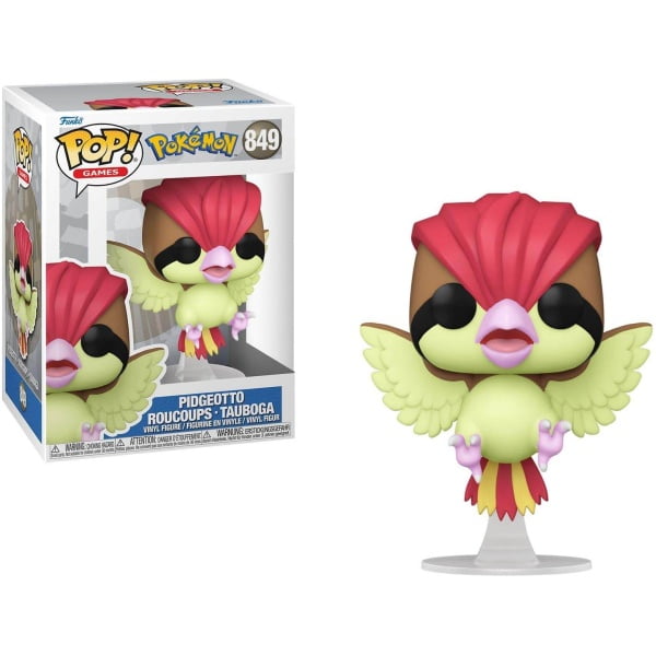    figoura funko pop pokemon pidgeotto  x