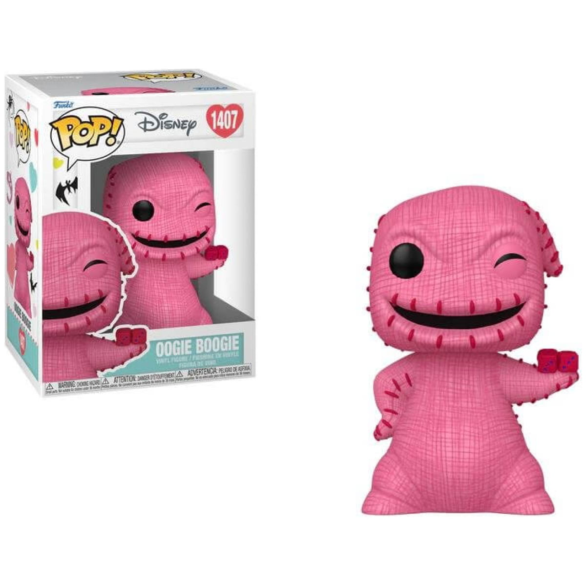 Funko POP Disney Nightmare Before Christmas Valentine's Day - Oogie Boogie #1407 - Image 1