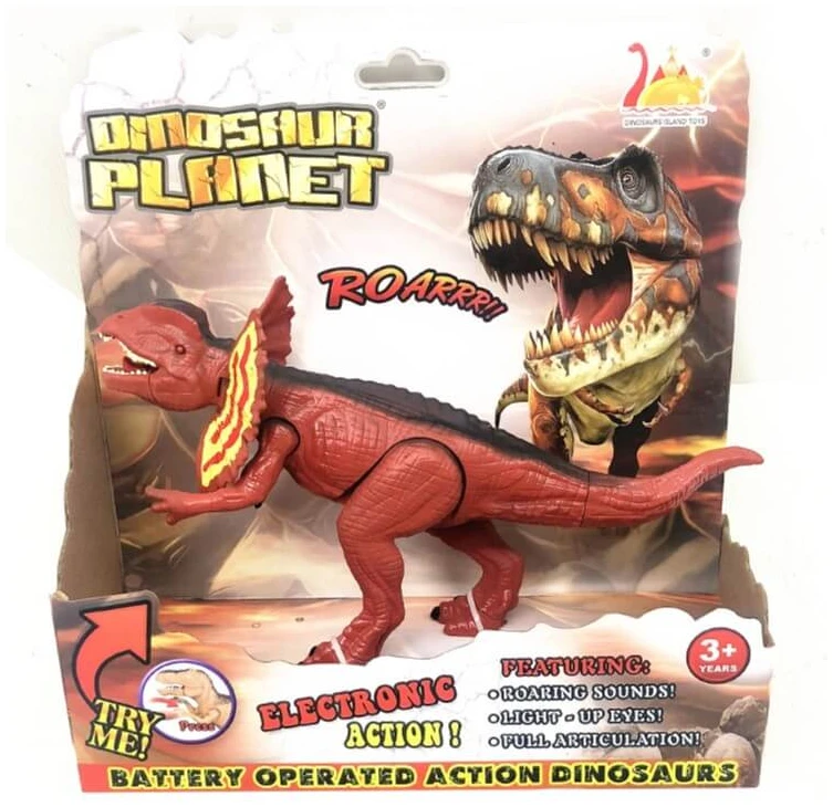 631b441d-584a-4049-8737-255ea6248130 dinosaur Dilophosaurus light & sound 15cm - Image 1