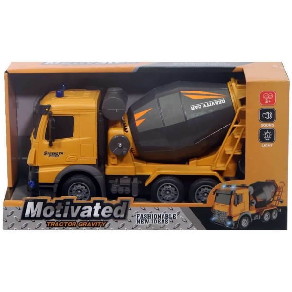 friction MIXER TRUCK with light & sound