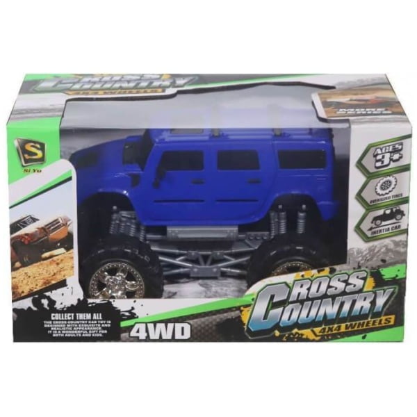 Friction car 4x4 cross country