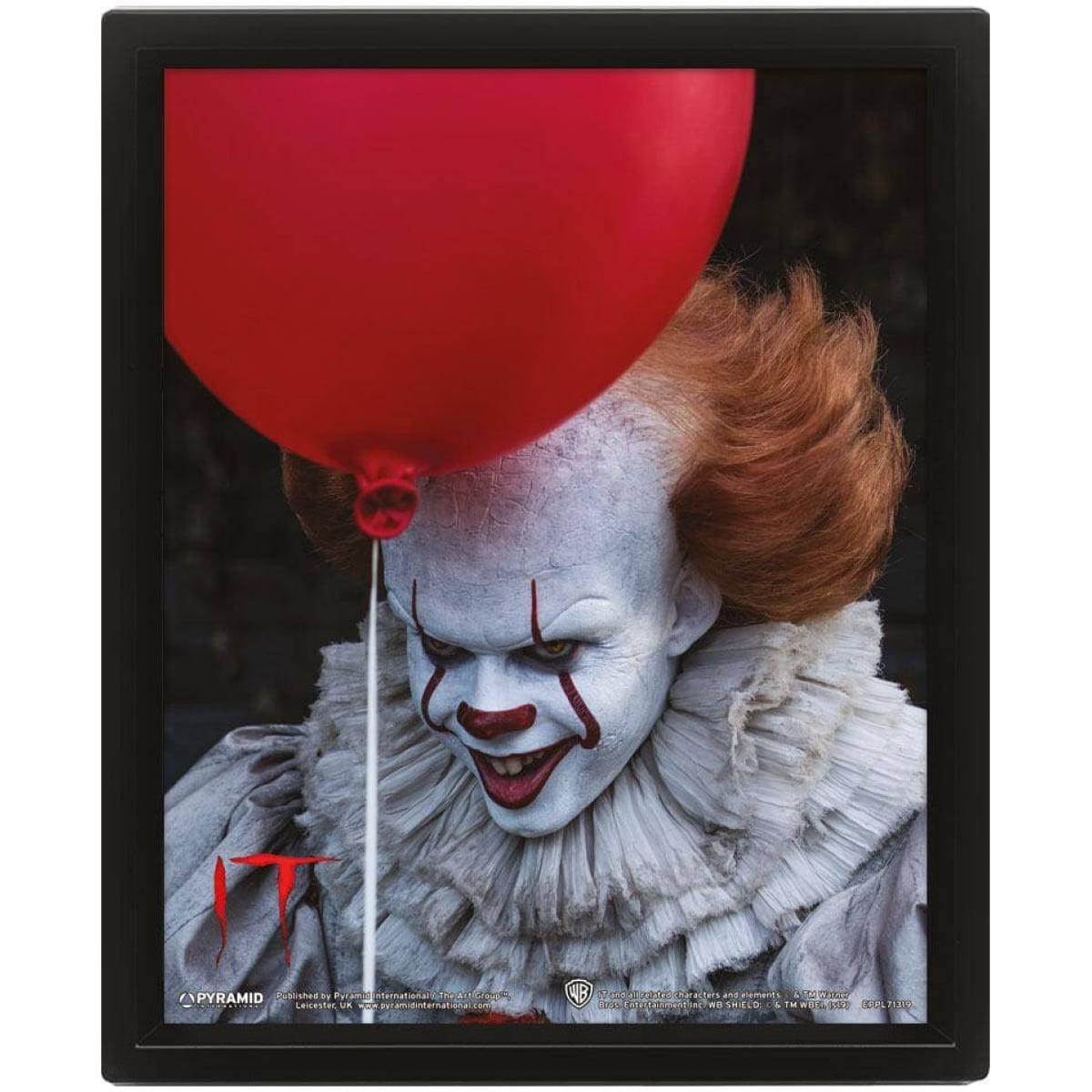 It Framed 3D Effect Poster Pennywise 26x20cm - Image 1