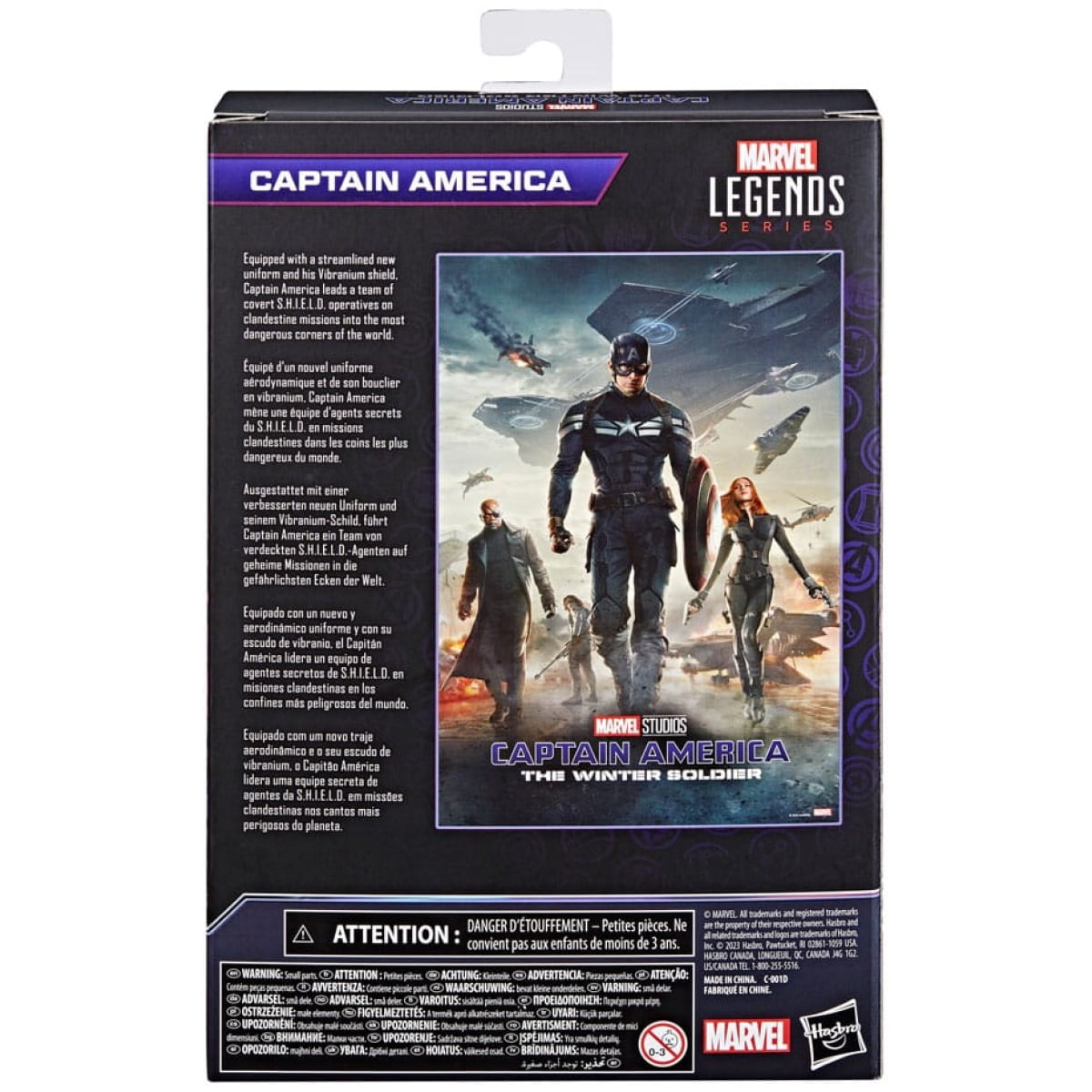 The Infinity Saga Marvel Legends Action Figure Captain America (Captain America: The Winter Soldier) 15cm - Image 4