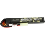 Gens ace 25C 1500mAh 2S1P 7.4V Airsoft Gun Lipo Battery with mini Tamiya Plug