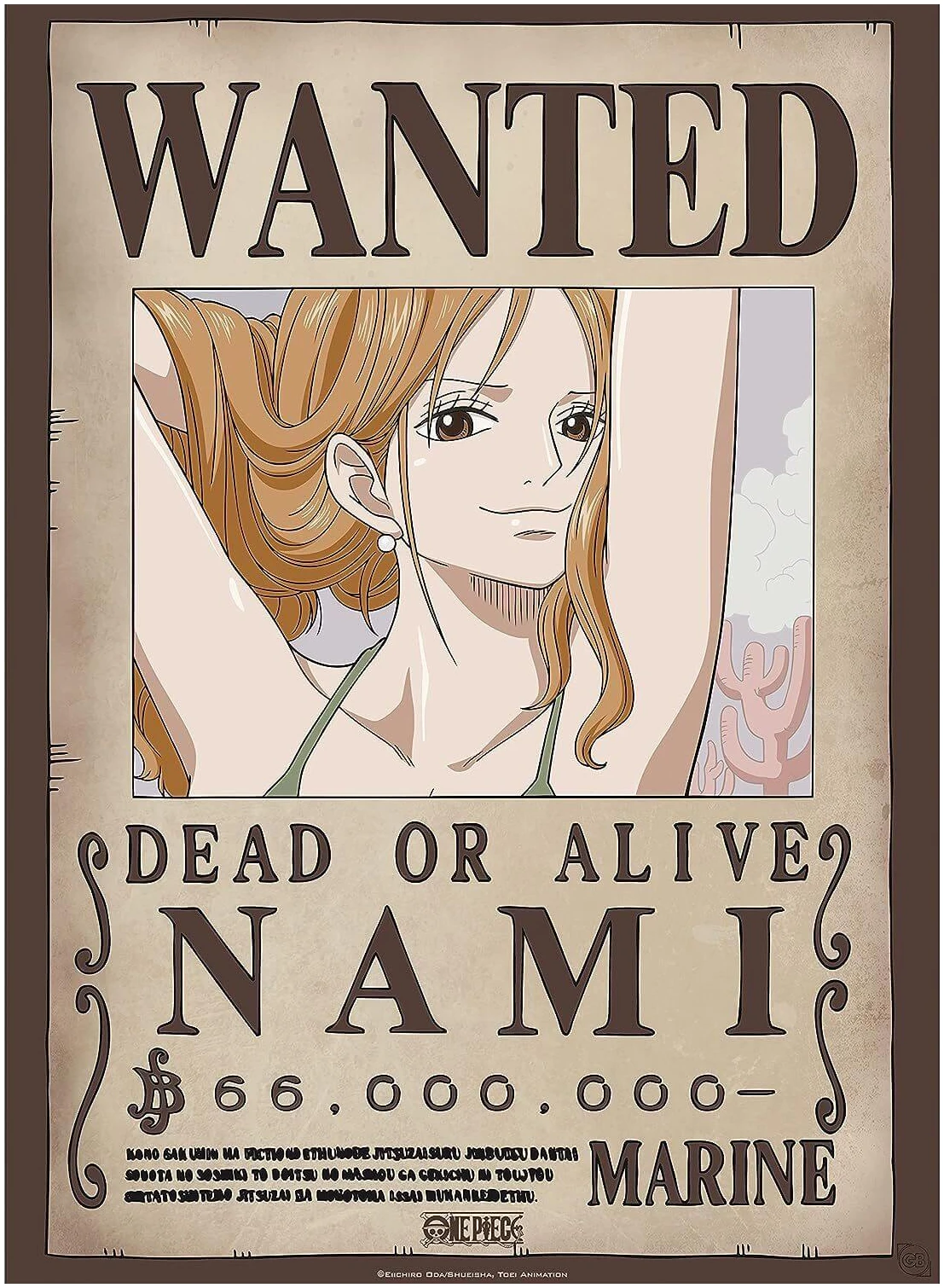 one-piece-poster-wanted-nami-52-x38cm-1_1 One Piece - Wanted Nami Poster 52x38cm - Image 1
