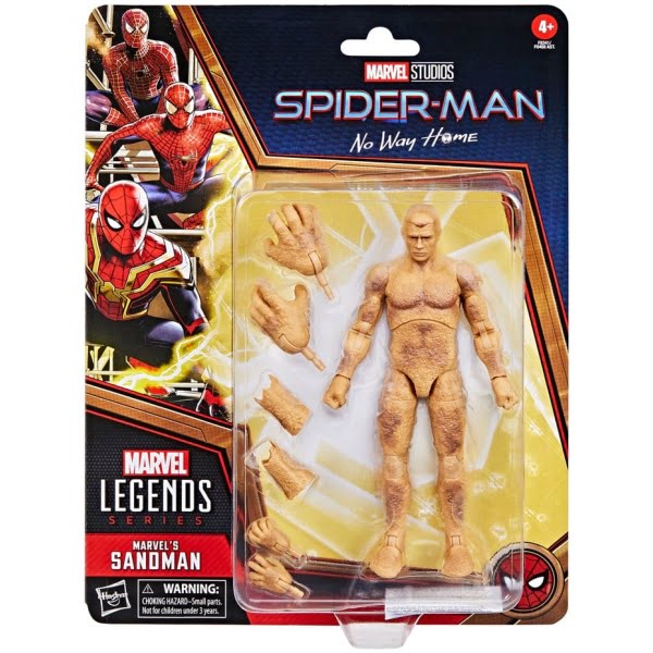 Spider-Man No Way Home Marvel Legends Action Figure Marvel's Sandman 15cm