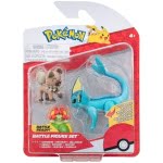 Pokemon Battle Figure Set Figure 3-Pack Rockruff Bellossom Vaporeon