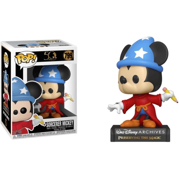    figoura funko pop disney archives sorcerer mickey  x